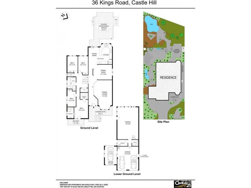 36 Kings Road, Castle Hill NSW 2154 Floorplan