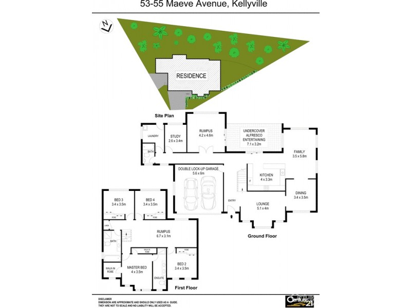 53-55  Maeve Avenue, Kellyville NSW 2155 Floorplan