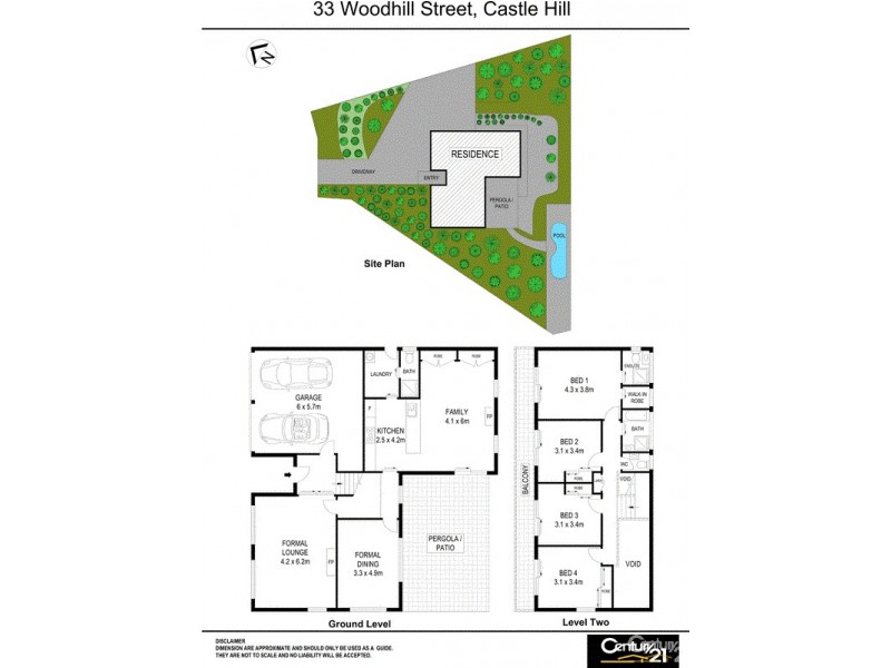 33 Woodhill Street, Castle Hill NSW 2154 Floorplan