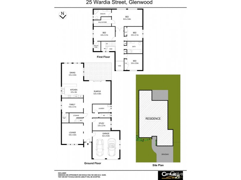 25 Wardia Street, Glenwood NSW 2768 Floorplan