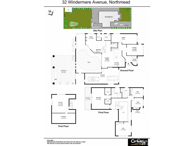 32 Windermere Avenue, Northmead NSW 2152 Floorplan