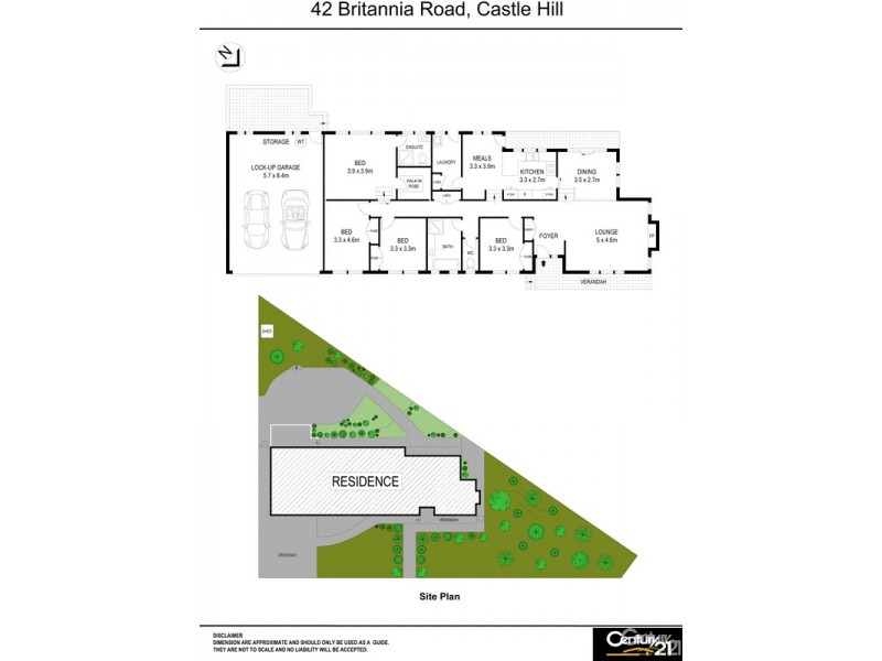 42  Britannia Road, Castle Hill NSW 2154 Floorplan