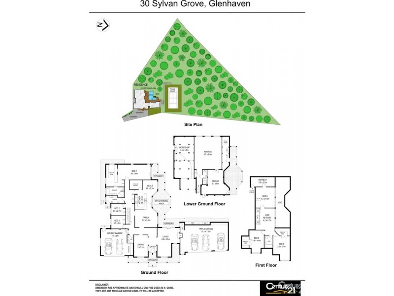 30 Sylvan Grove, Glenhaven NSW 2156 Floorplan