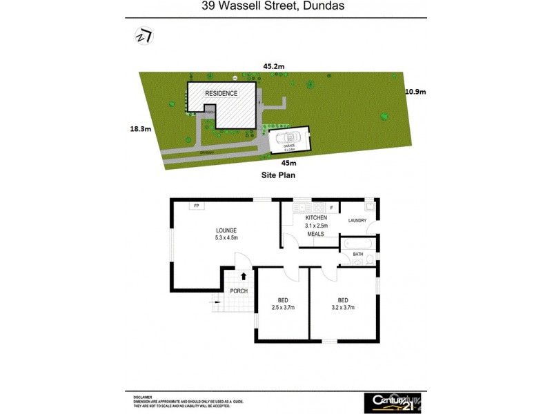 39 Wassell Street, Dundas NSW 2117 Floorplan