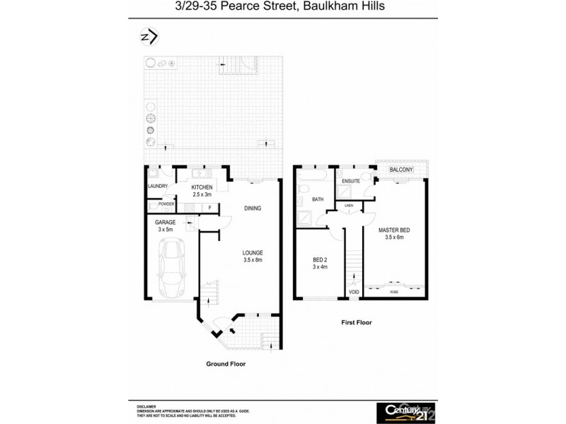 3/29-35 Pearce Street, Baulkham Hills NSW 2153 Floorplan