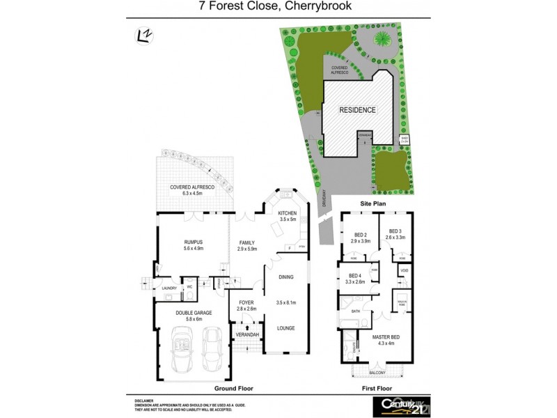 7 Forest Close, Cherrybrook NSW 2126 Floorplan
