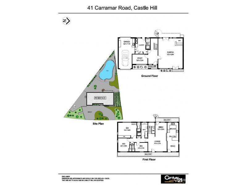 41 Carramarr Road, Castle Hill NSW 2154 Floorplan