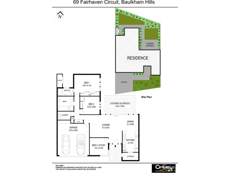 69 Fairhaven Circuit, Baulkham Hills NSW 2153 Floorplan