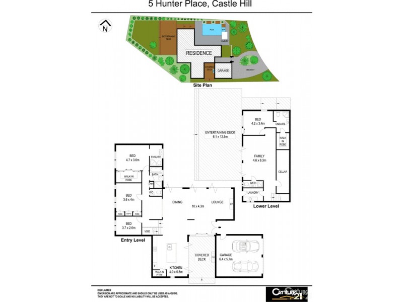 5 Hunter Place, Castle Hill NSW 2154 Floorplan