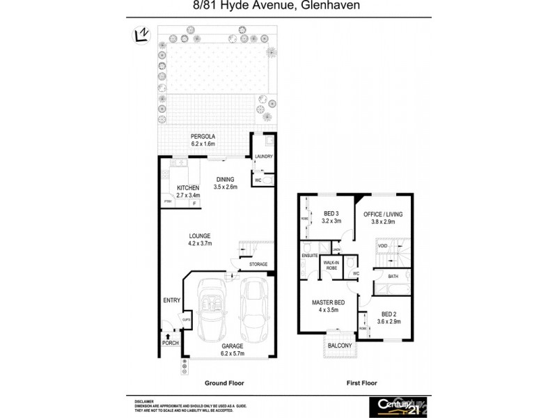 8/81 Hyde Avenue, Glenhaven NSW 2156 Floorplan