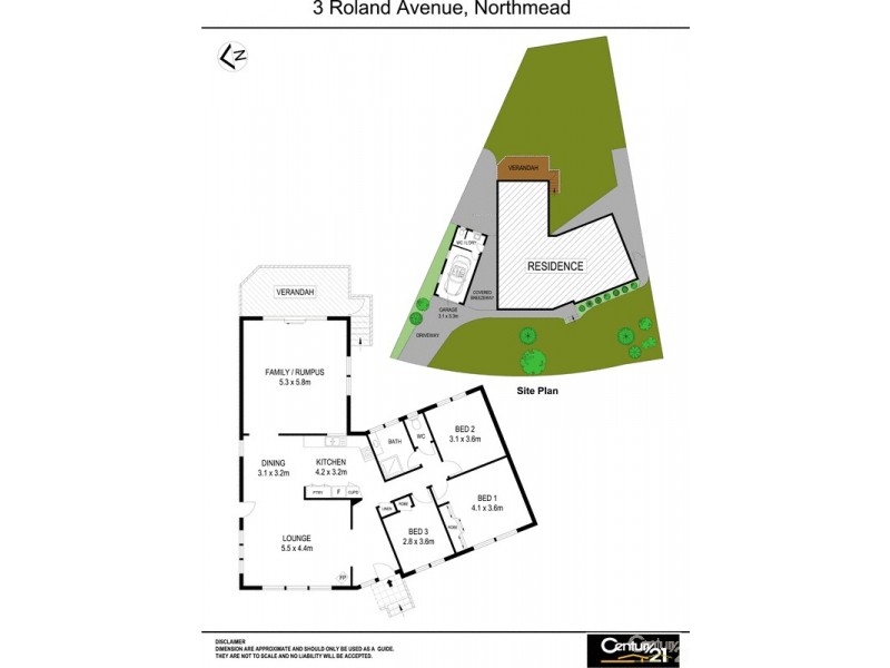 3 Roland Avenue, Northmead NSW 2152 Floorplan