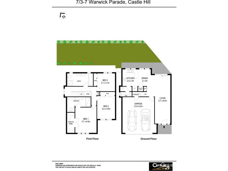 7/3-7 Warwick Parade, Castle Hill NSW 2154 Floorplan