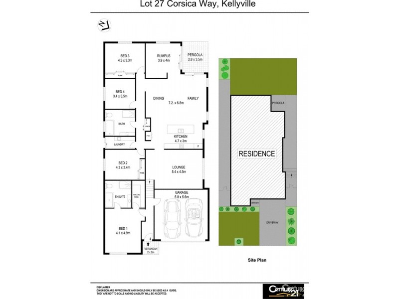 24 Corsica Way, Kellyville NSW 2155 Floorplan