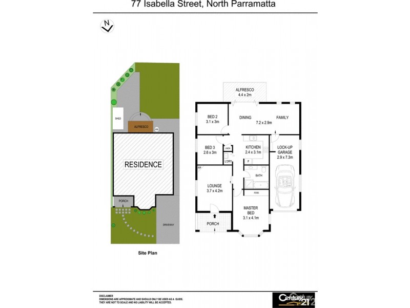 77 Isabella Street, North Parramatta NSW 2151 Floorplan