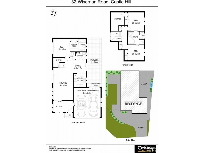 32 Wiseman Road, Castle Hill NSW 2154 Floorplan