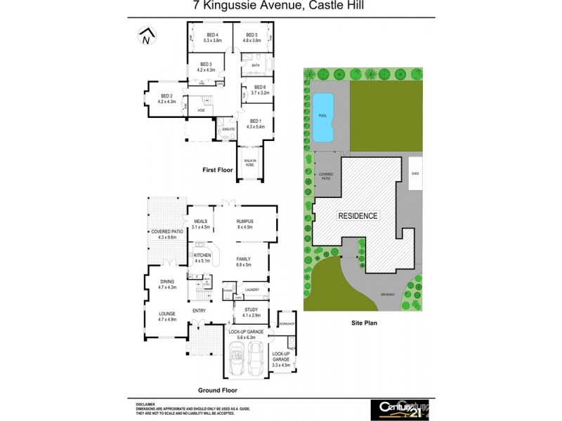 7 Kingussie Avenue, Castle Hill NSW 2154 Floorplan