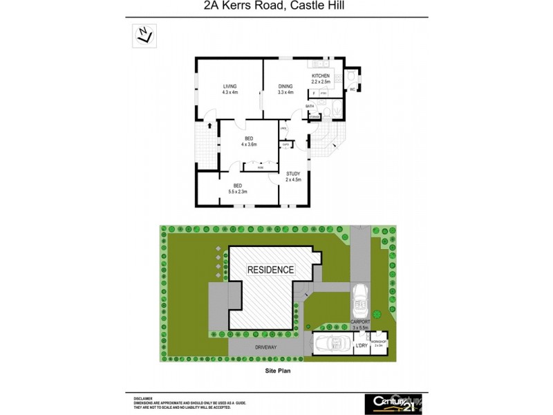 2A Kerrs Road, Castle Hill NSW 2154 Floorplan