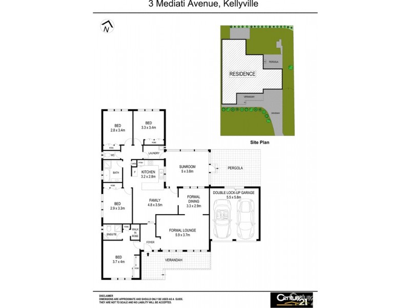 3 Mediati Avenue, Kellyville NSW 2155 Floorplan
