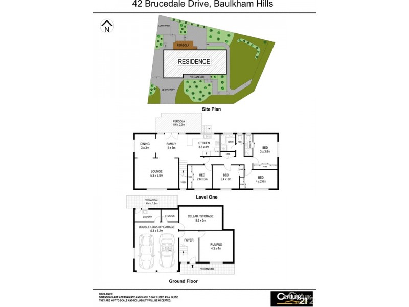 42 Brucedale Drive, Baulkham Hills NSW 2153 Floorplan
