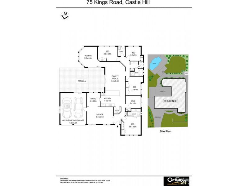 75 Kings Road, Castle Hill NSW 2154 Floorplan