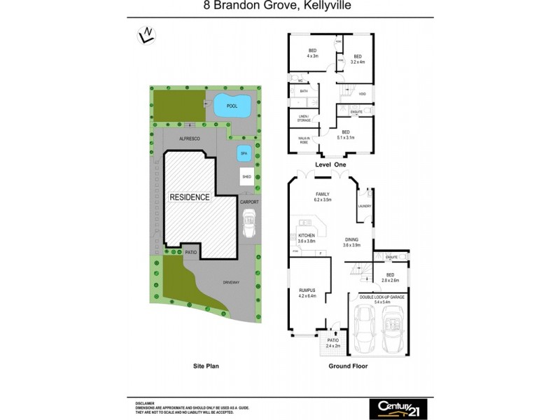 8 Brandon Grove, Kellyville NSW 2155 Floorplan