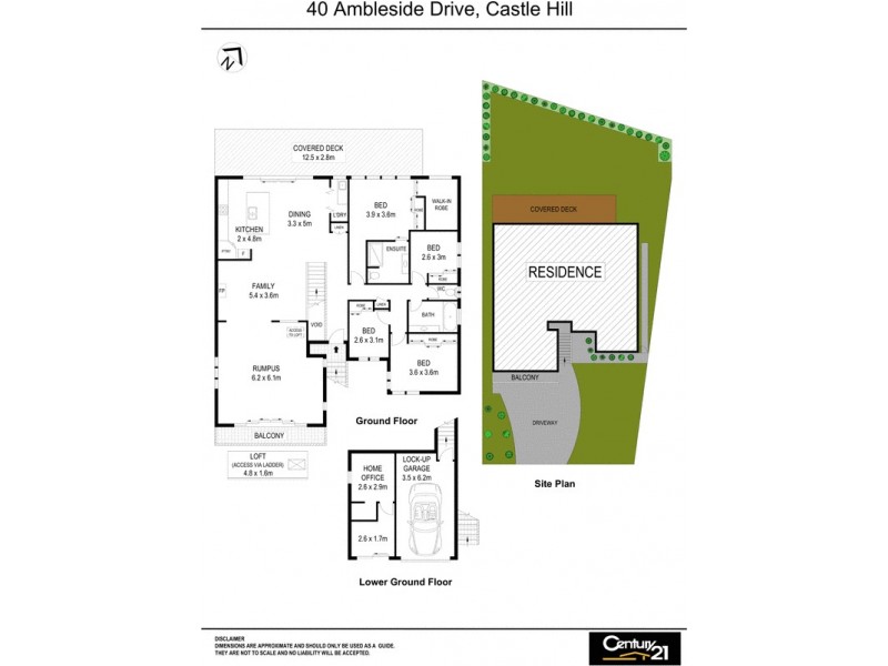 40 Ambleside Drive, Castle Hill NSW 2154 Floorplan