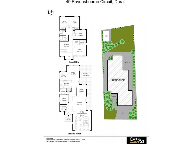49 Ravensbourne Circuit, Dural NSW 2158 Floorplan
