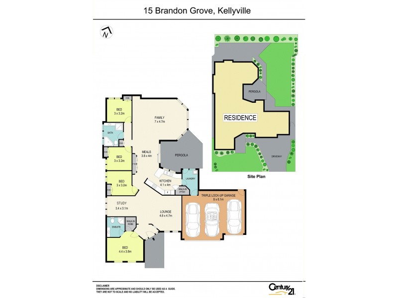 15 Brandon Grove, Kellyville NSW 2155 Floorplan