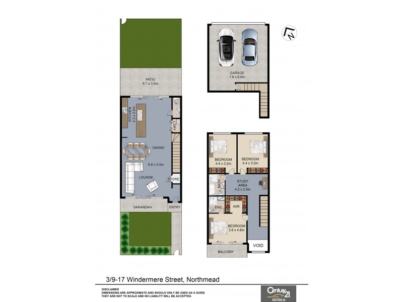 3/9-17 Windermere Avenue, Northmead NSW 2152 Floorplan
