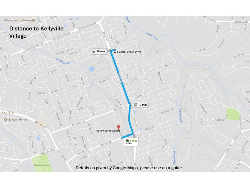 5 Cattai Creek Drive, Kellyville NSW 2155