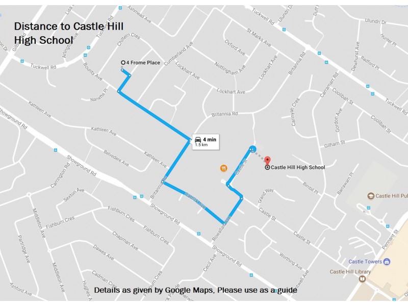 4 Frome Place, Castle Hill NSW 2154