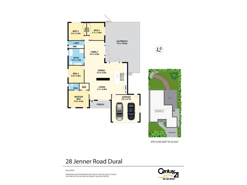 28 Jenner Road, Dural NSW 2158 Floorplan