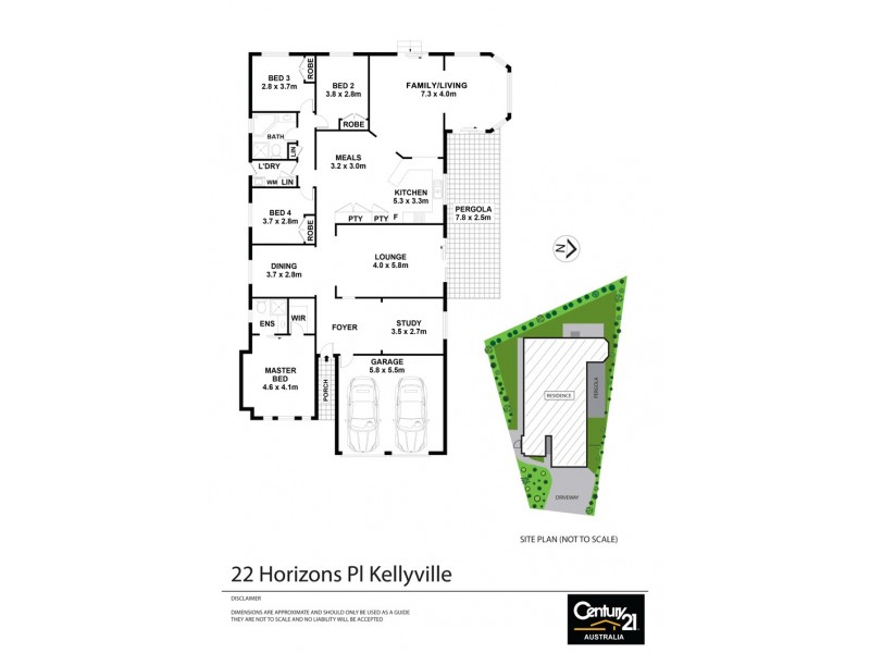 22 Horizons Place, Kellyville NSW 2155 Floorplan