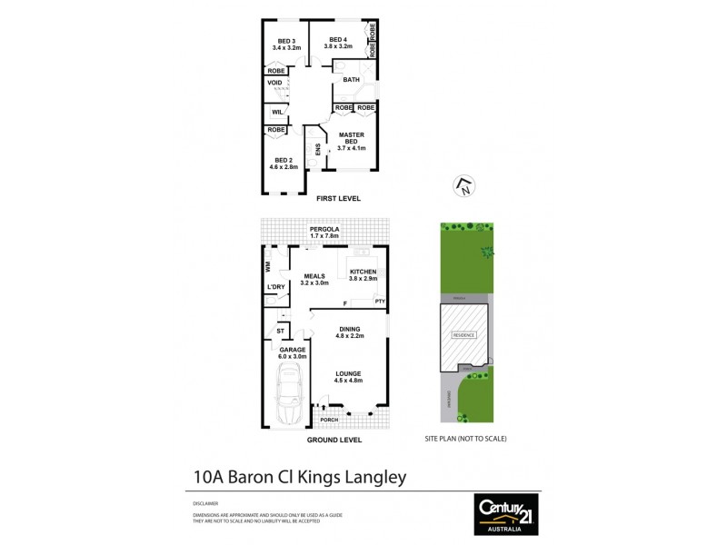 10A Baron Close, Kings Langley NSW 2147 Floorplan