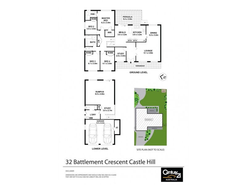 32 Battlement Crescent, Castle Hill NSW 2154 Floorplan