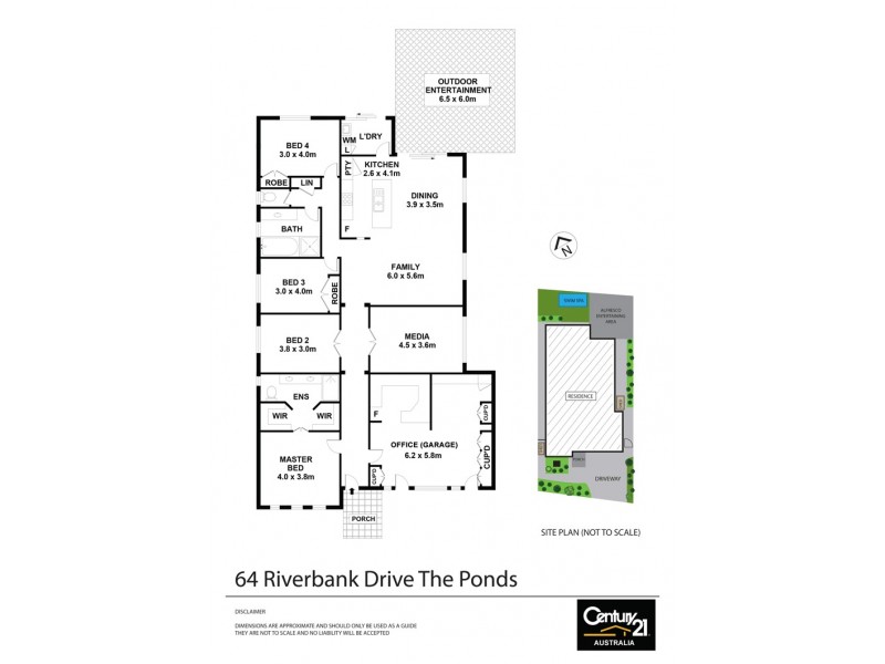 64 Riverbank Drive, The Ponds NSW 2769 Floorplan