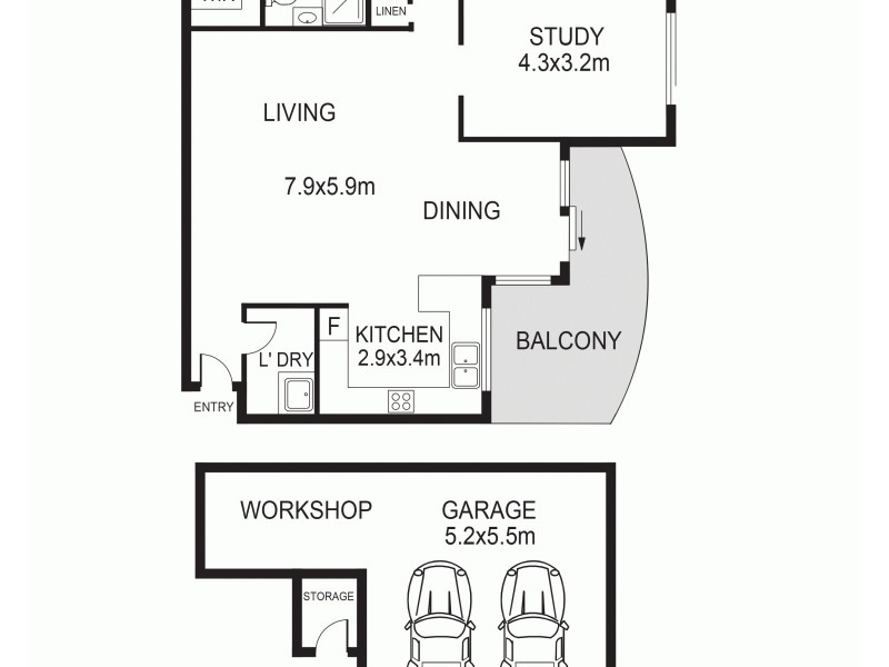16/1-3 Sherwin Avenue, Castle Hill NSW 2154 Floorplan