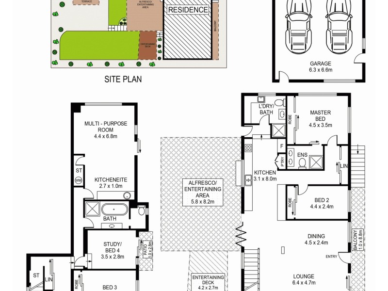 7B Orchard Street, Baulkham Hills NSW 2153 Floorplan