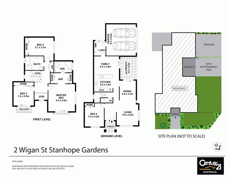 2 Wigan Street, Stanhope Gardens NSW 2768 Floorplan