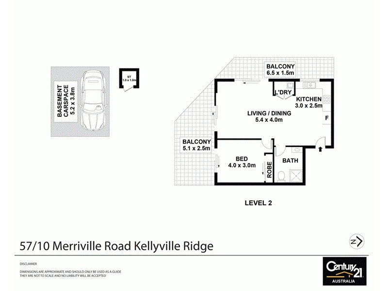 57/10 Merriville Road, Kellyville Ridge NSW 2155 Floorplan