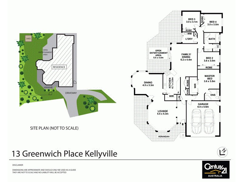 13 Greenwich Place, Kellyville NSW 2155 Floorplan
