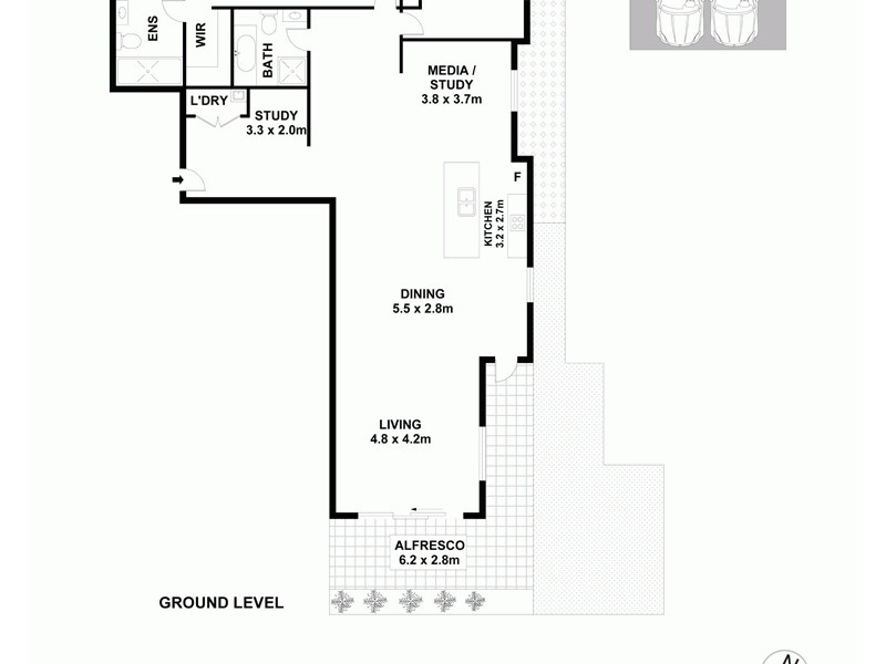 73/23 Regent Honeyeater Grove, Kellyville NSW 2155 Floorplan