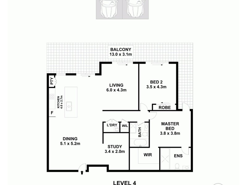 102/23 Regent Honeyeater Grove, Kellyville NSW 2155 Floorplan