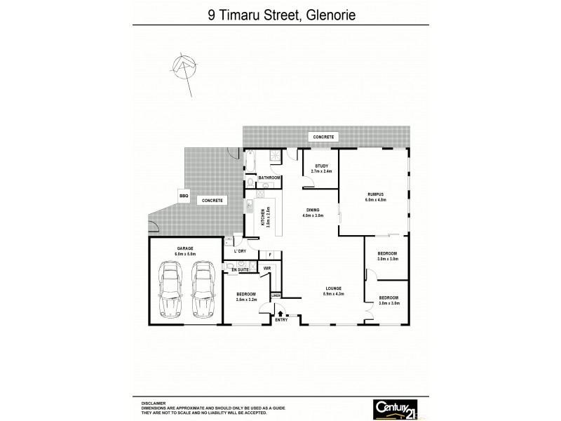9 Timaru Street, Glenorie NSW 2157 Floorplan
