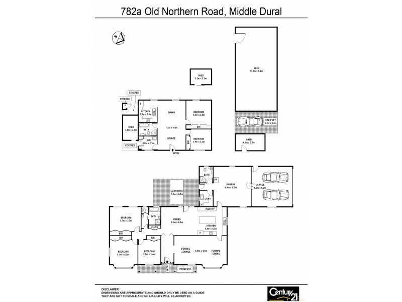 782a Old Northern Rd, Middle Dural NSW 2158 Floorplan