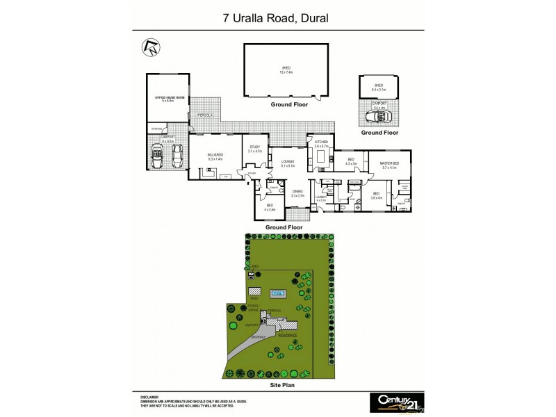 7 Uralla Road, Dural NSW 2158 Floorplan