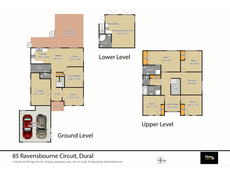85 Ravensbourne Circuit, Dural NSW 2158 Floorplan