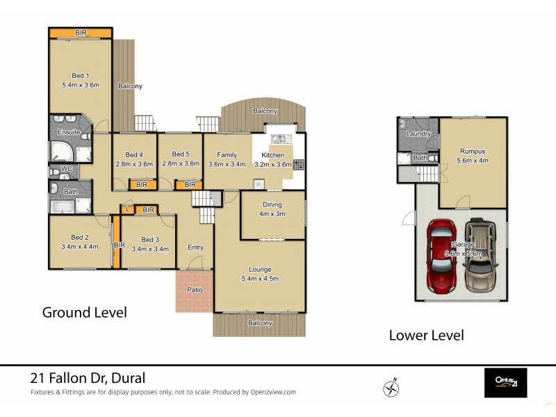 21 Fallon Drive, Dural NSW 2158 Floorplan