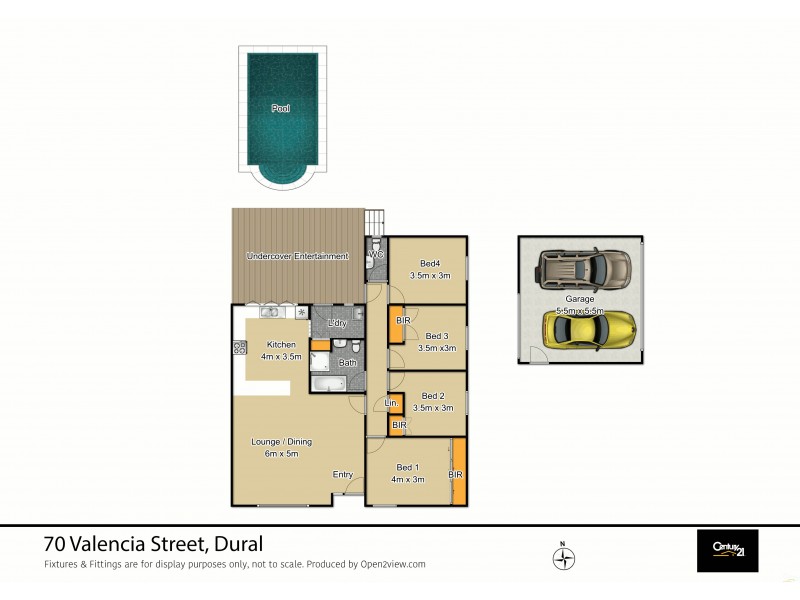 70 Valencia Street, Dural NSW 2158 Floorplan