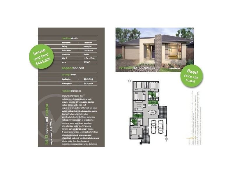 Muliple Lots Eve st and Bellbowrie ave, Narara NSW 2250